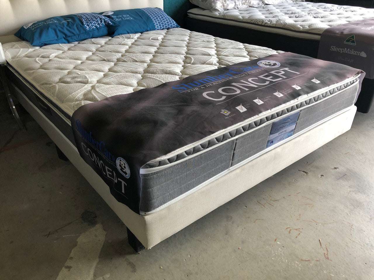Slumbercare Billabong Innerspring Mattress with Ensemble Bed Base